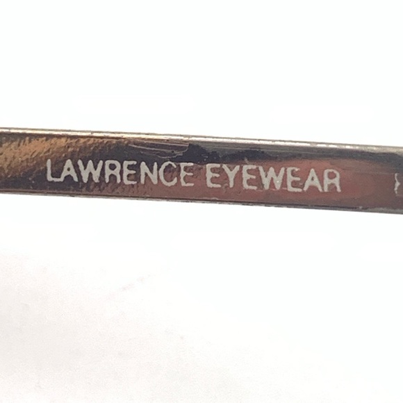 Vintage Lawrence Eyewear Silver Aviator Sunglasses Frames - Picture 5 of 6